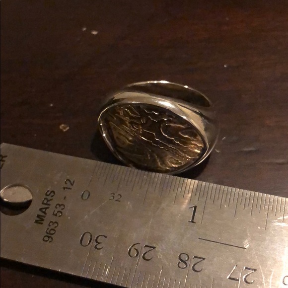 Silpada Bronze and Sterling Silver Ring - Picture 6 of 8